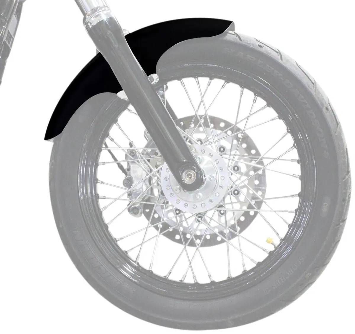 Parafango anteriore Klock Hugger Top Hat Largo m Klock Werks