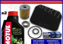 KIT TAGLIANDO ORIGINALE FILTRO ARIA OLIO 5100 10W4 