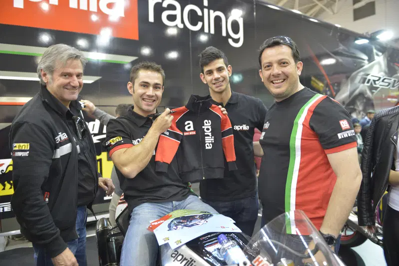 Haslam e Torres, neoacquisti Aprilia Superbike