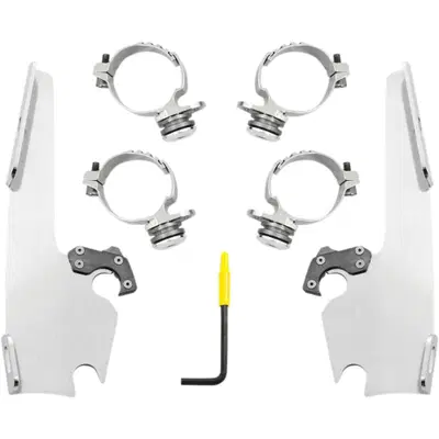 kit sgancio rapido cromato per Batwing Memphis Sha 