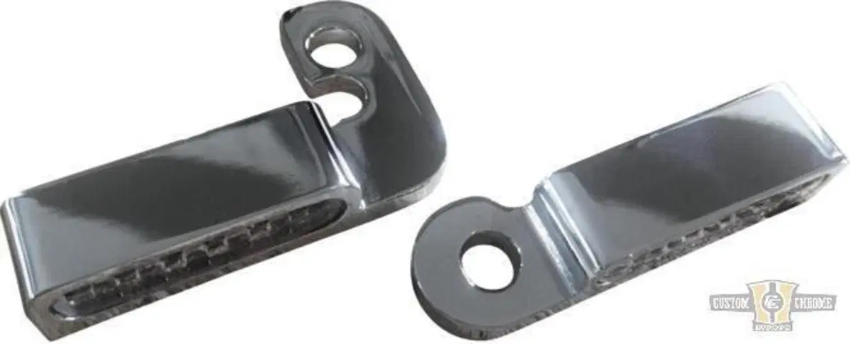 Frecce anteriori LED Omologate cromate Heinz Bikes 
