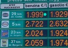 Caro carburanti. La pompa di benzina più cara d'Italia è sulla A8, ecco a quanto è arrivata