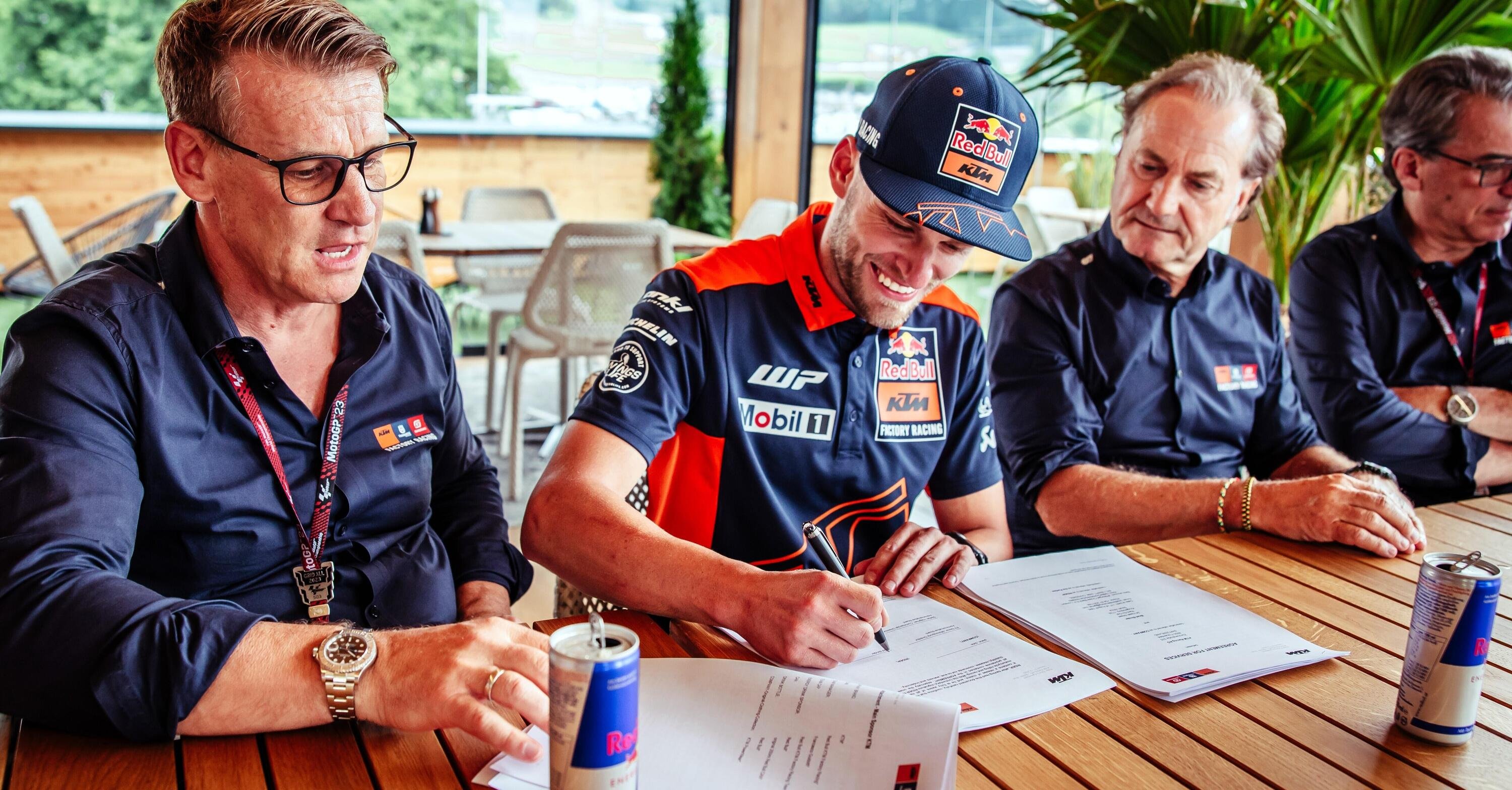 MotoGP 2023. GP Austria. Binder e KTM, rinnovo lunghissimo! &quot;Brad &egrave; una roccia!&quot;
