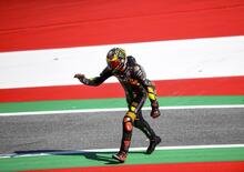 MotoGP 2023. GP Austria. Le versioni di Marco Bezzecchi e Luca Marini, caduti nei contatti innescati da Jorge Martin