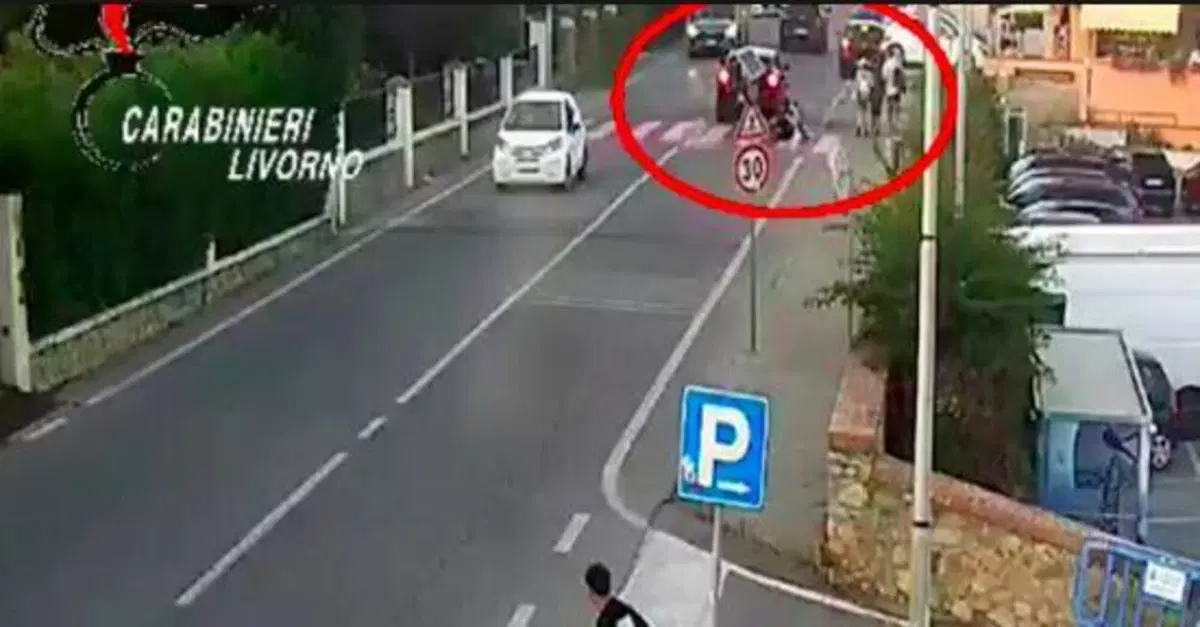 [VIDEO] Truffa all'Isola d'Elba: simula incidenti in monopattino e si fa risarcire. Ecco il video che lo smaschera
