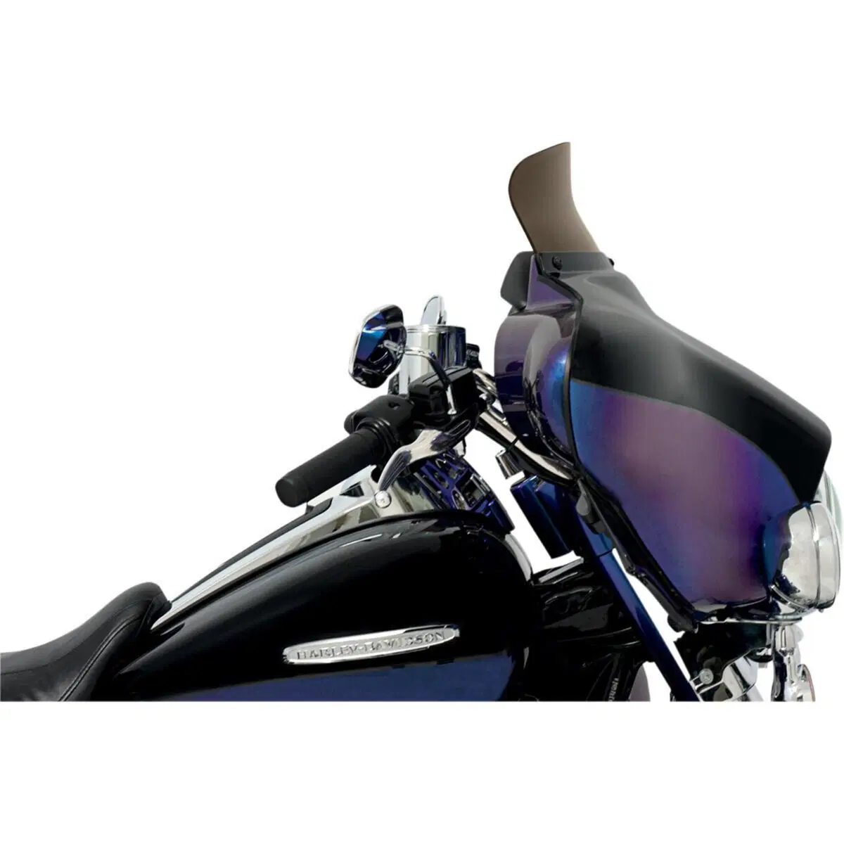 Parabrezza Memphis Spoiler fumè alto 16,5 cm per T 