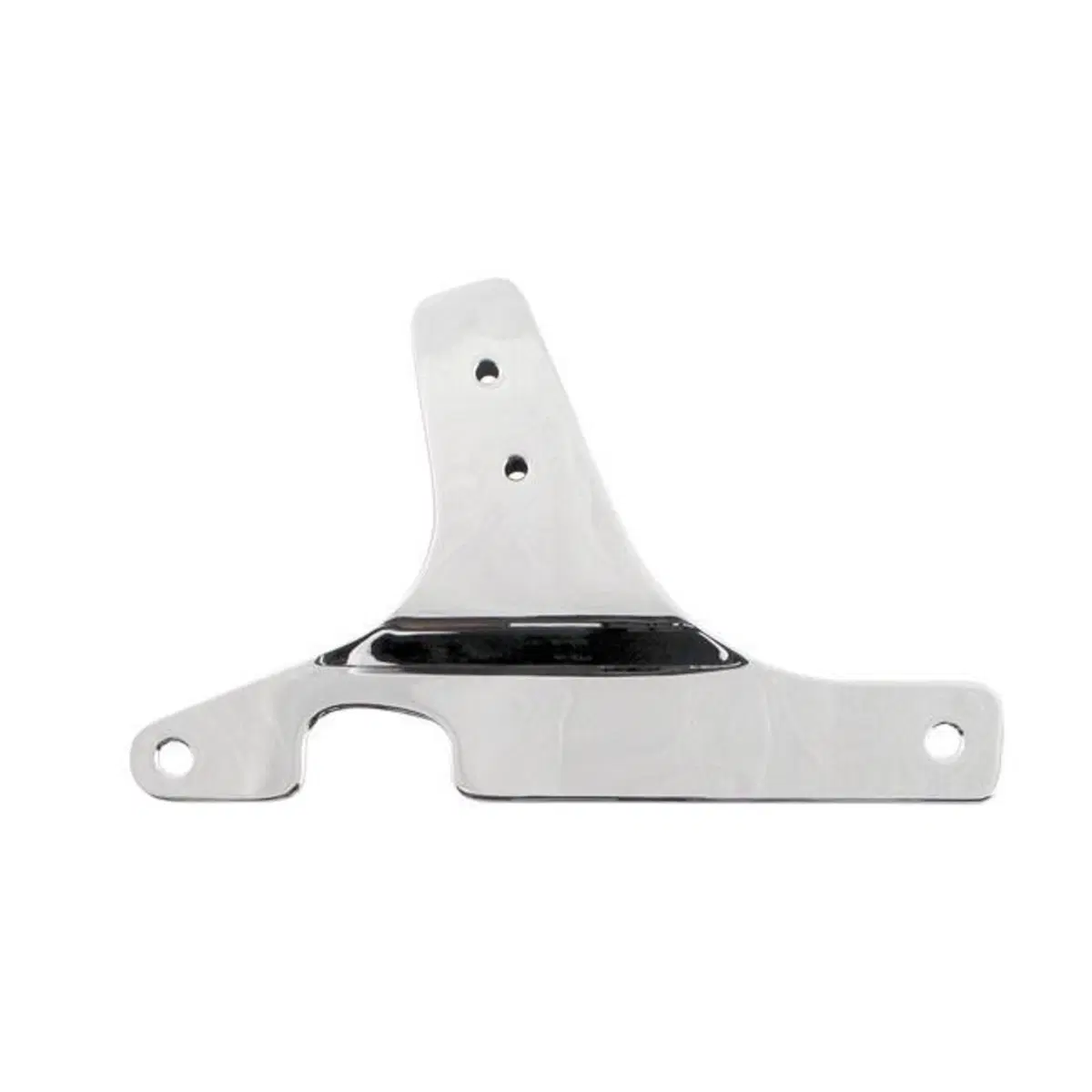 Piastre cromate per schienalino Sissy Bar fisso pe 