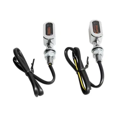Frecce a led Fastline cromate lenti fum&egrave; omologate 