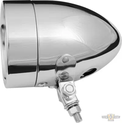 Faro anteriore 4" omologato cromato Custom Chrome 