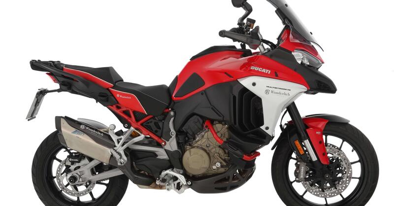 Wunderlich: tamponi protezione serbatoio per Ducati Multistrada V4 e V4 S