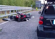 Milano. Motociclista colto da malore sbatte contro il guard rail sulla Tangenziale Ovest