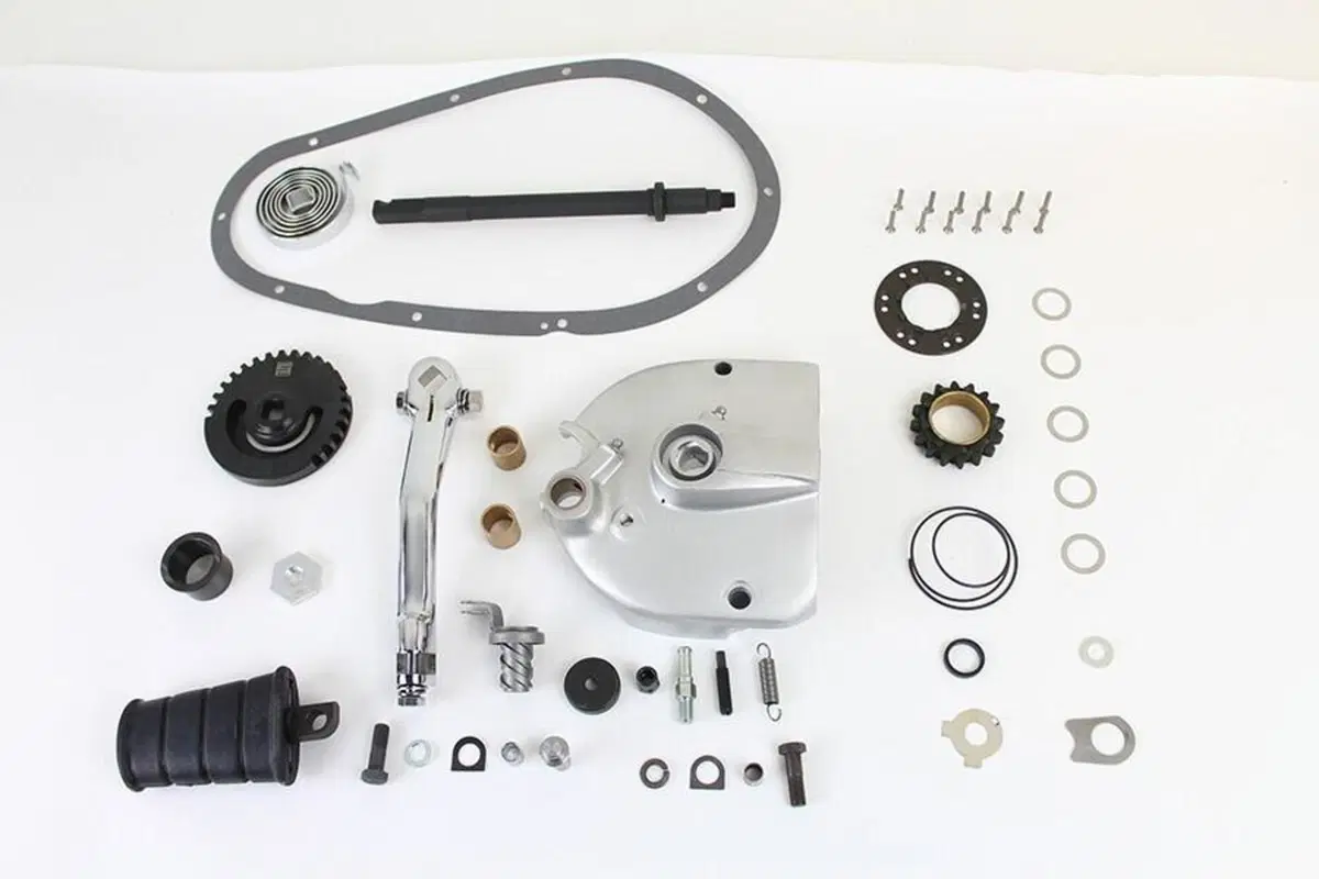 Kickstarter lucidato per K e Sportster dal 1952 al 