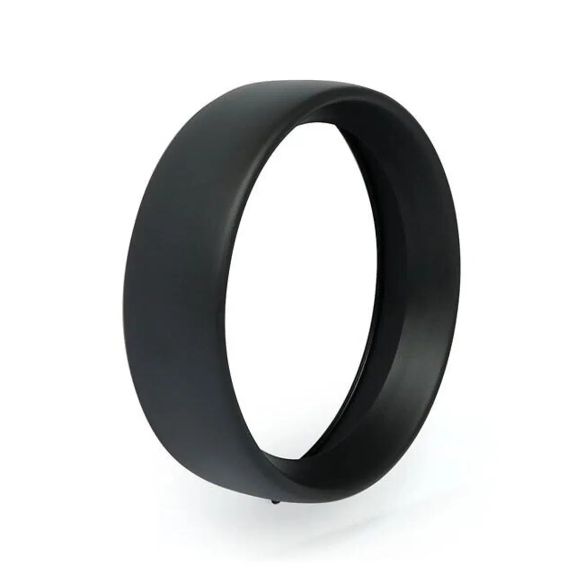 Ghiera per faro da 7” Recessed nera opaca per Soft 