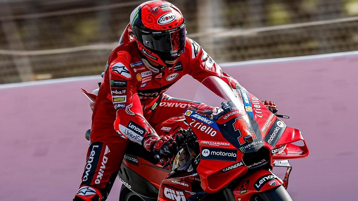 Motogp Gp Di Catalogna Pecco Bagnaia Il Montmel Per Aprilia