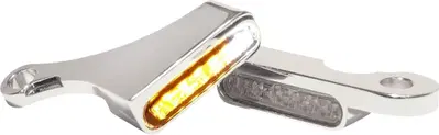 Frecce anteriori/posizione LED Omologate cromate H 