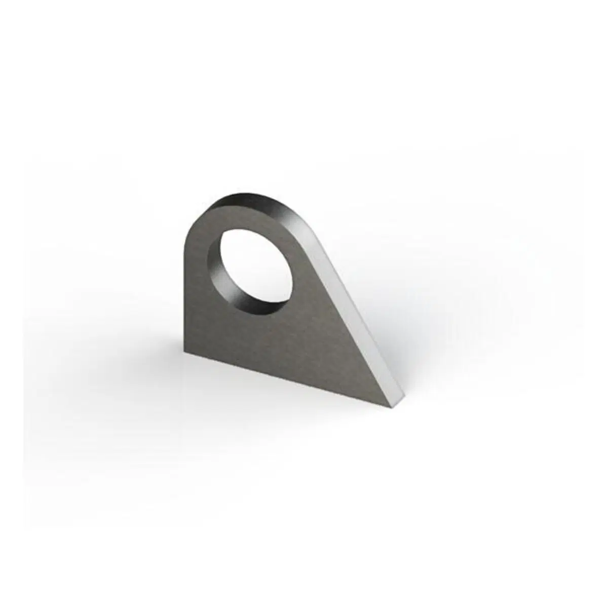 Staffe in acciaio da saldare B 50mm x L 40mm x 6mm 
