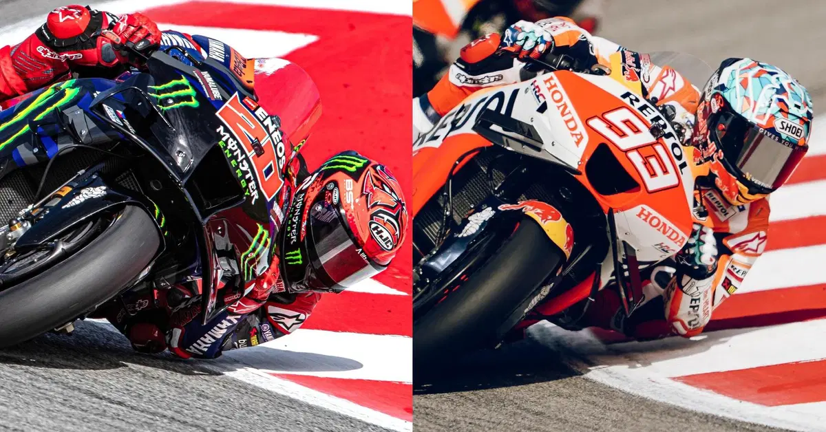 MotoGP 2023. GP di Catalogna. Fabio Quartararo, buio pesto: "Allora... siamo persi!". Invece Marc Marquez: "Giorno molto buono"