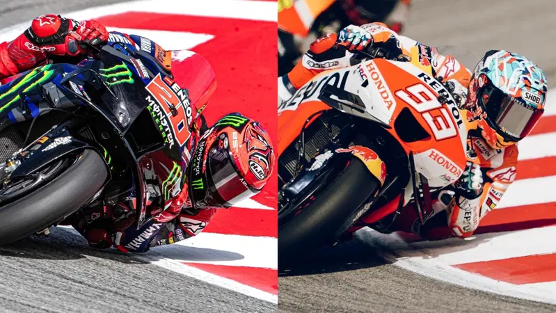 MotoGP 2023. GP di Catalogna. Fabio Quartararo, buio pesto: "Allora... siamo persi!". Invece Marc Marquez: "Giorno molto buono"