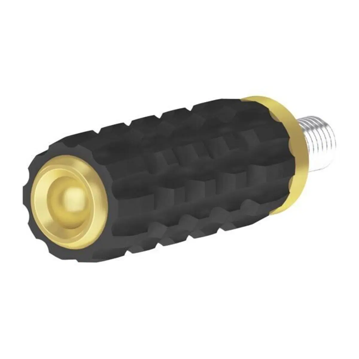 Pedalino cambio RSD Traction gomma nera, ottone RS 