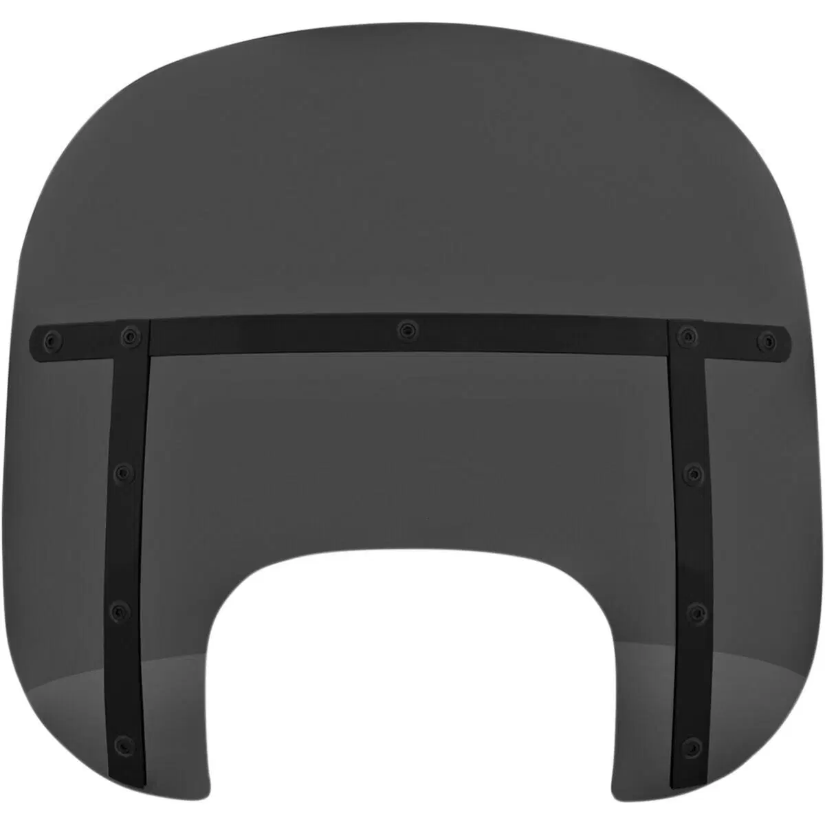 Parabrezza Memphis Fats alto 33 cm fumè nero inten 