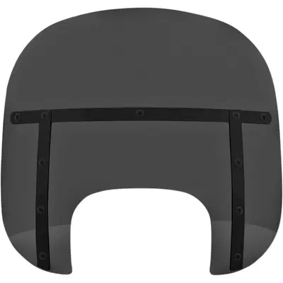 Parabrezza Memphis Fats alto 33 cm fum&egrave; nero inten 