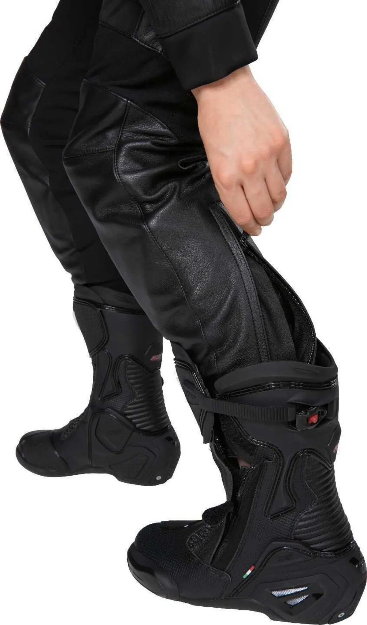 Louis Moto. Outfit Vanucci in pelle e softshell (5)