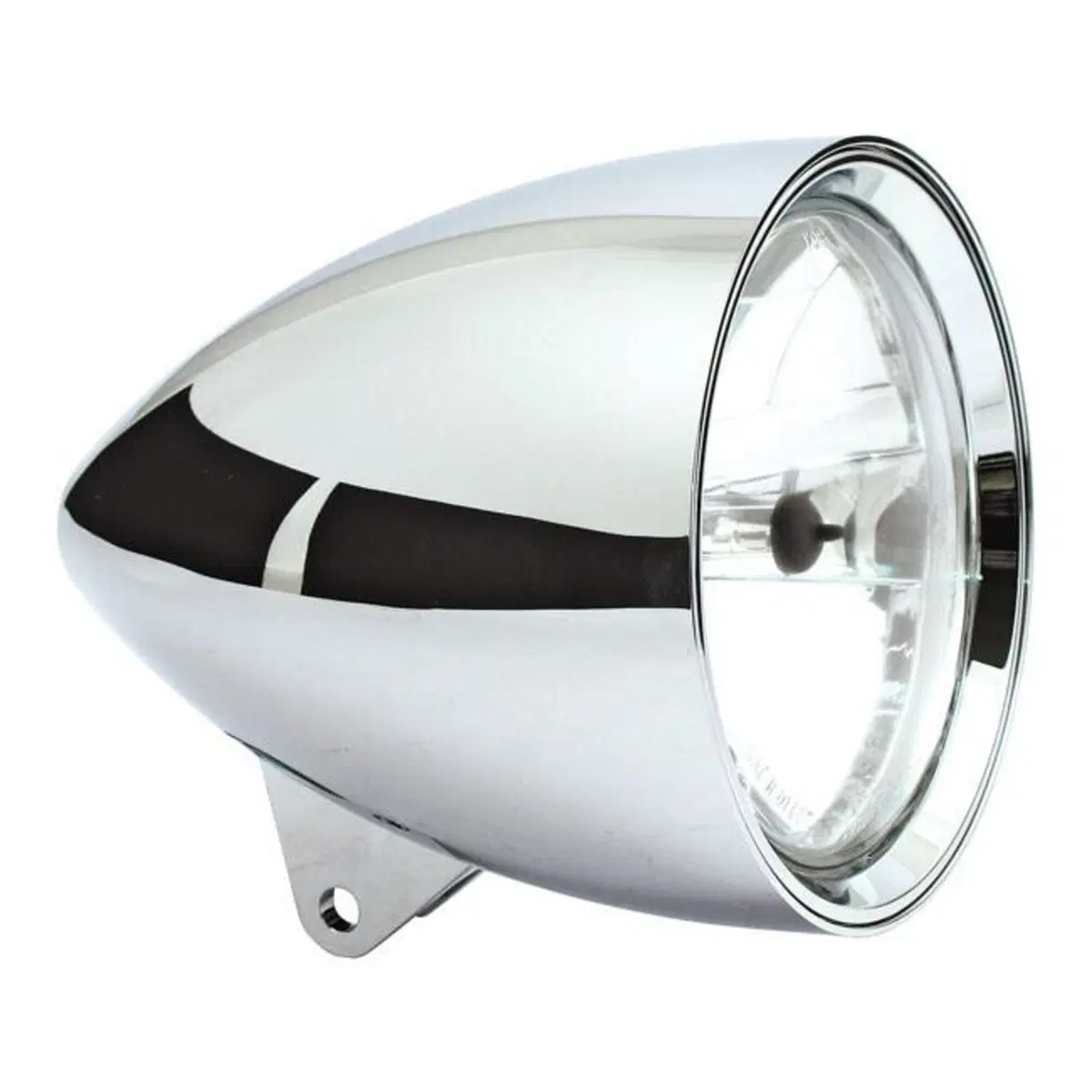 Faro anteriore 5 3/4'' Smoothie omologato cromato 