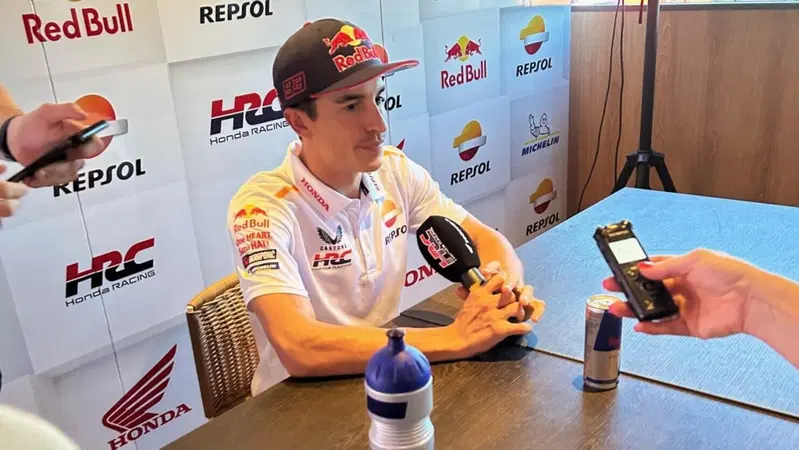 MotoGP 2023. GP di San Marino. Marc Marquez: "Conosco il mio futuro: ho un contratto con Honda. La cosa peggiore che puoi fare &egrave; minacciare di andartene"