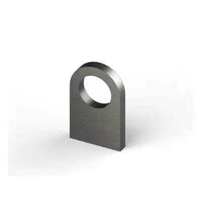 Staffe in acciaio da saldare B 32mm x L 50mm x 6mm 
