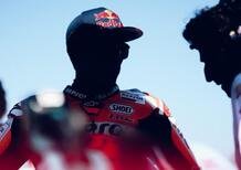 MotoGP 2023. GP di San Marino. Marc Marquez e quella battuta fatta due volte: “Però… bella la livrea della Ducati Gresini!”