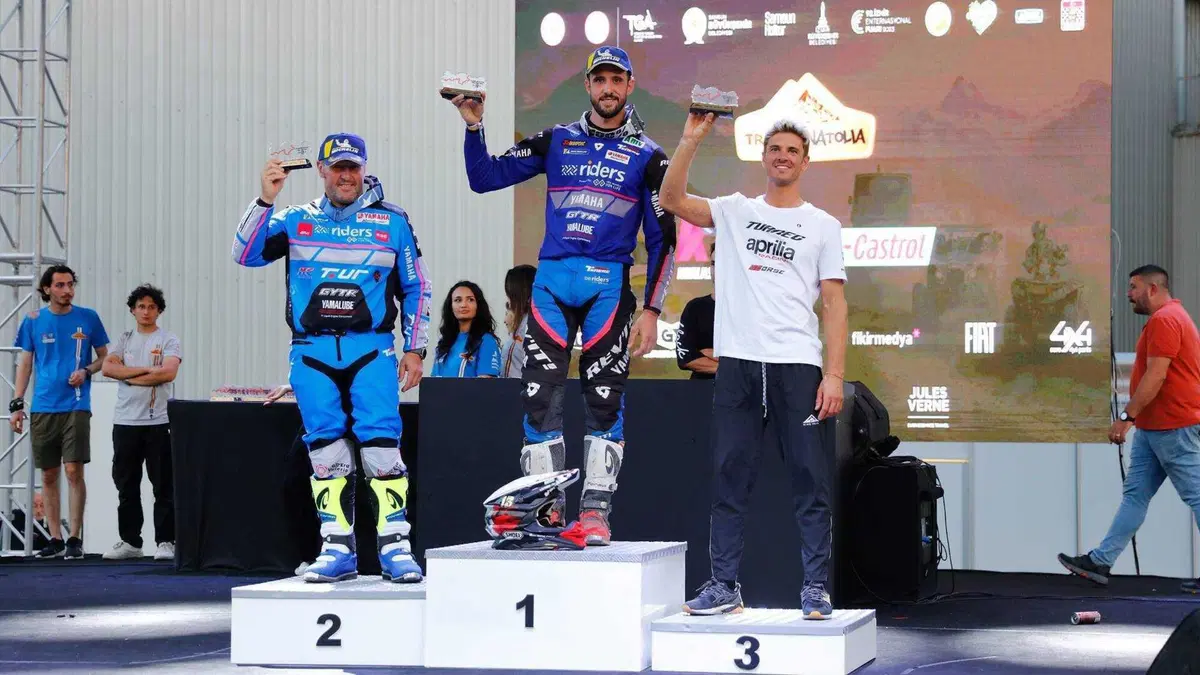 Rally-Raid. Transanatolia. Tarres-Botturi, show uno-due Yamaha. Cerutti e Aprilia sul podio (25)