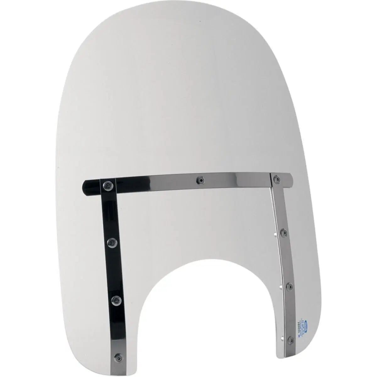 Parabrezza Memphis Slim alto 43 cm trasparente per 