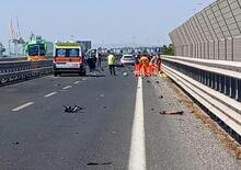 Taranto, incidente mortale sulla statale 106. Un motociclista è rimasto decapitato