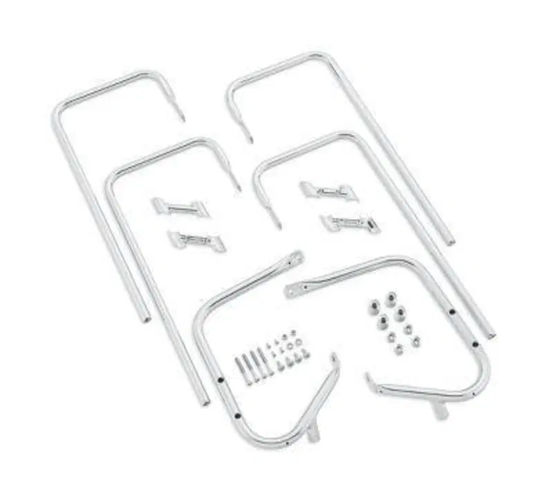 Kit completo protezioni cromate borse rigide per E 