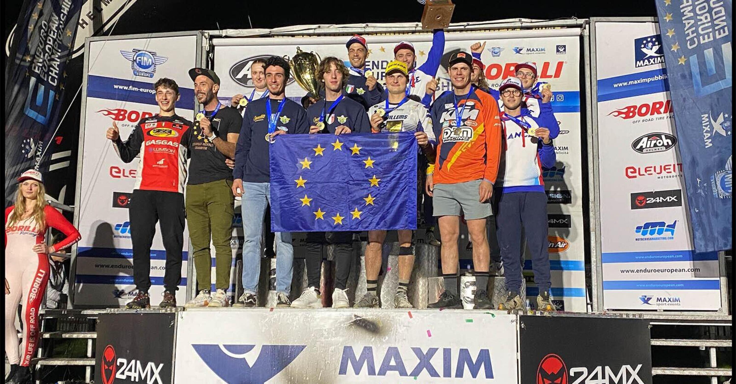 Europeo Enduro a squadre: ecco i 12 piloti convocati