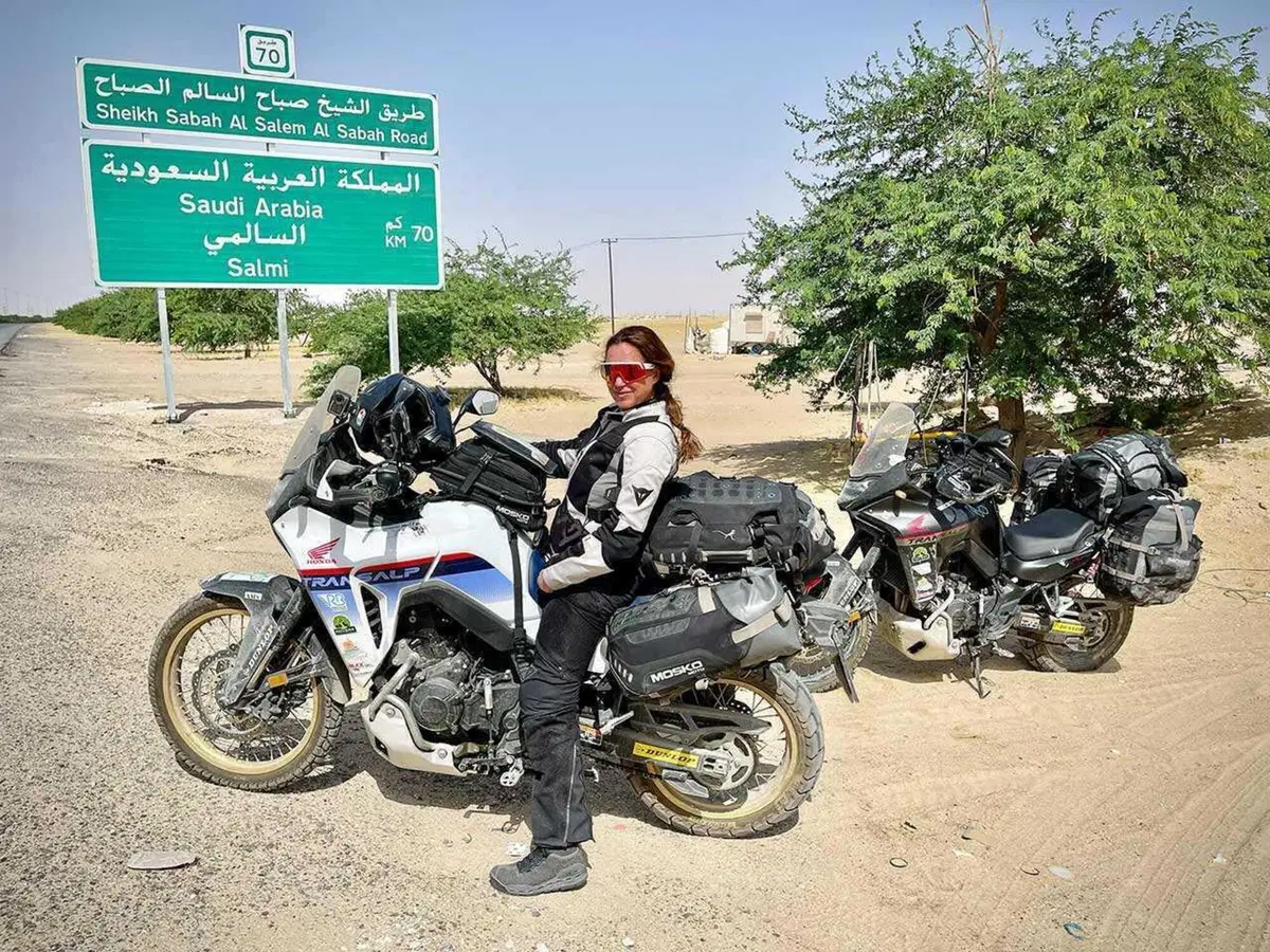 “The Road of Hope” in sella alle Honda XL750 Transalp Francesca e Maurizio sono partiti da Imperia per arrivare da Padre Floriano, in Madagascar (4)