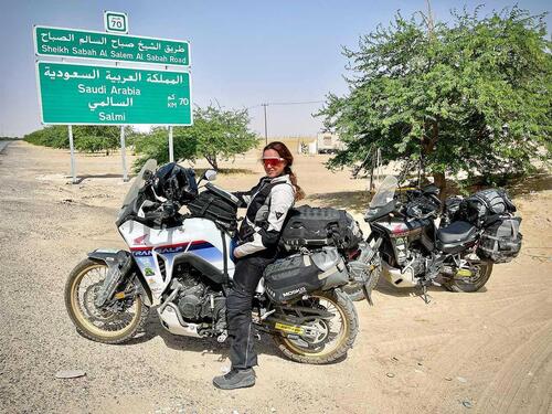 “The Road of Hope” in sella alle Honda XL750 Transalp Francesca e Maurizio sono partiti da Imperia per arrivare da Padre Floriano, in Madagascar (4)