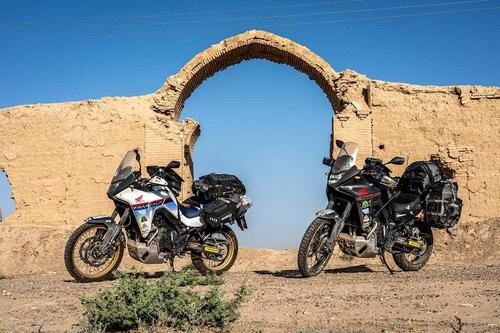 “The Road of Hope” in sella alle Honda XL750 Transalp Francesca e Maurizio sono partiti da Imperia per arrivare da Padre Floriano, in Madagascar (7)