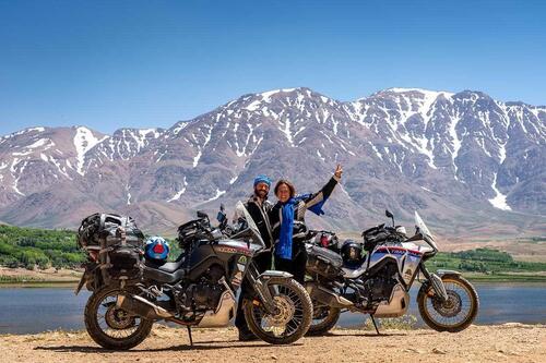 “The Road of Hope” in sella alle Honda XL750 Transalp Francesca e Maurizio sono partiti da Imperia per arrivare da Padre Floriano, in Madagascar (9)