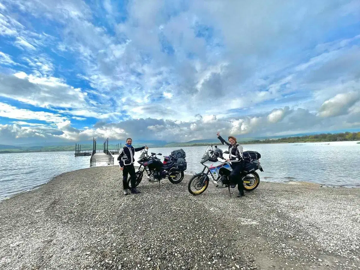 “The Road of Hope” in sella alle Honda XL750 Transalp Francesca e Maurizio sono partiti da Imperia per arrivare da Padre Floriano, in Madagascar (17)