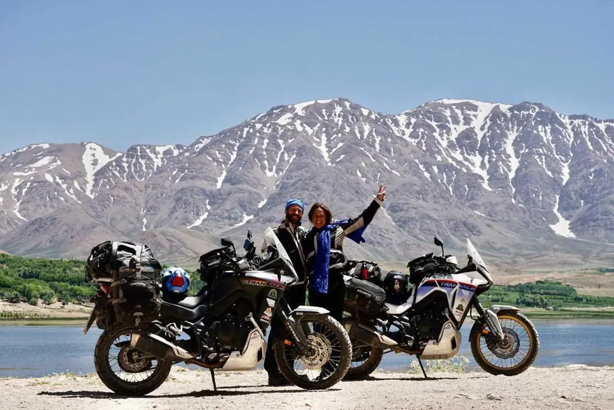 “The Road of Hope” in sella alle Honda XL750 Transalp Francesca e Maurizio sono partiti da Imperia per arrivare da Padre Floriano, in Madagascar (2)