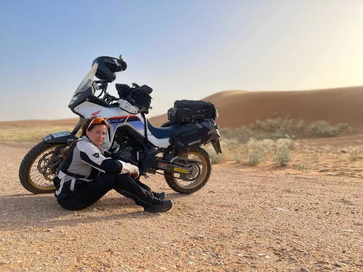 “The Road of Hope” in sella alle Honda XL750 Transalp Francesca e Maurizio sono partiti da Imperia per arrivare da Padre Floriano, in Madagascar (22)