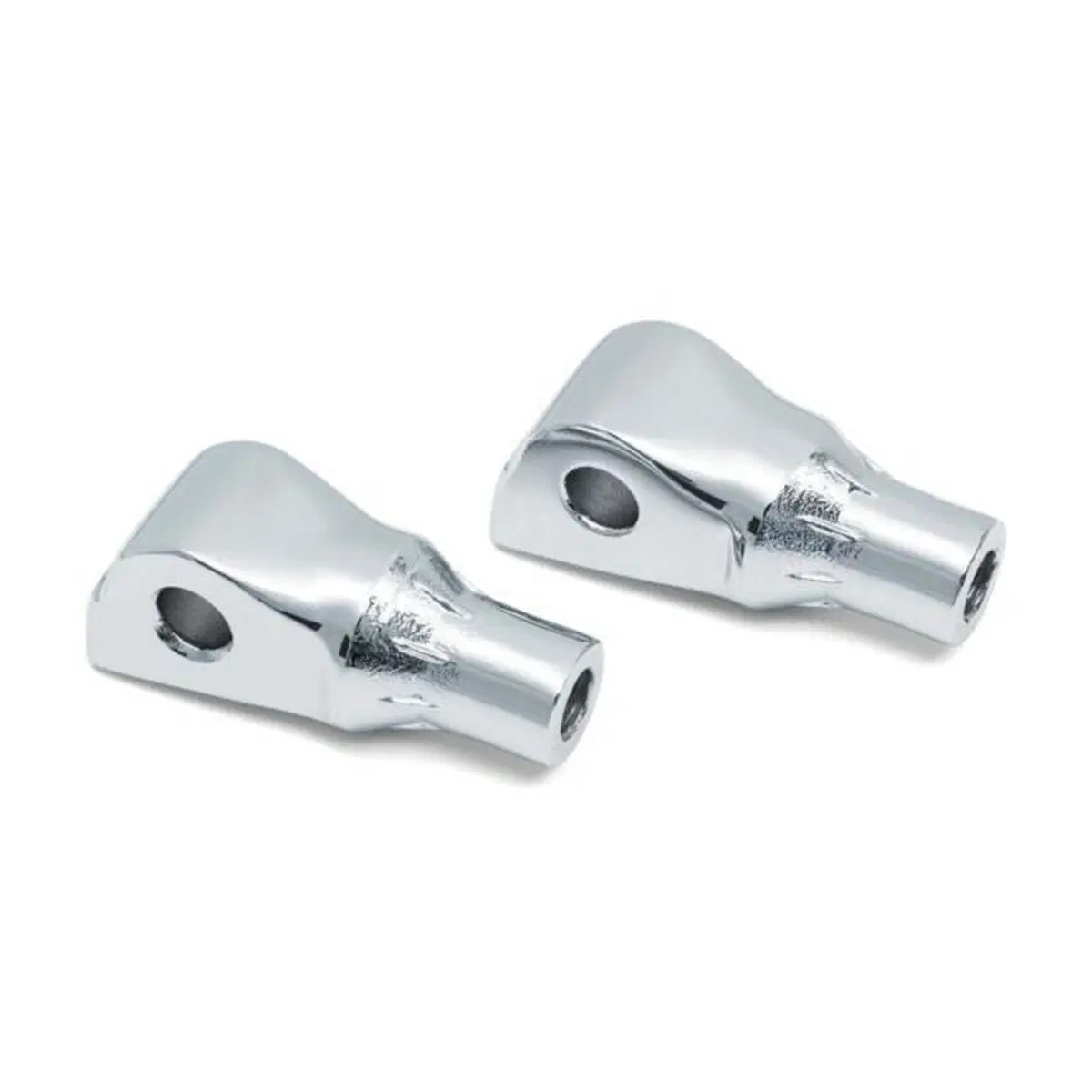 Adattatori Tapered cromati per pedaline passeggero 