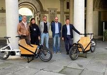 A Bergamo tre cargo bike in premio per l'attenzione alla mobilità dolce