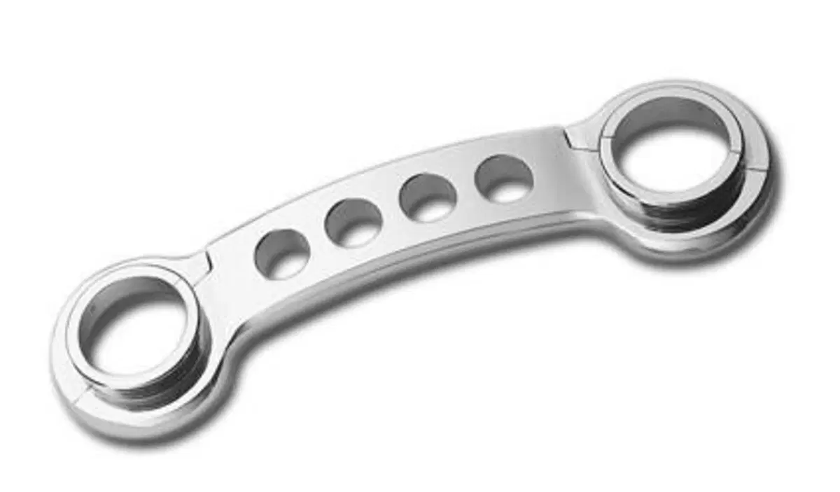 Piastra stabilizzatrice cromata Per Dyna Wide Glid 