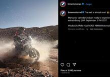 BMW mostra la nuova R1300GS sui social: pronti per il 28 settembre?