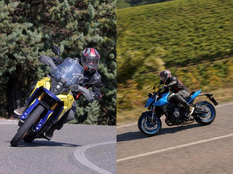 Suzuki 800: Maxi Enduro o Naked, quale scelgo? La GSX-8S e la V-STROM 800DE a confronto [VIDEO]