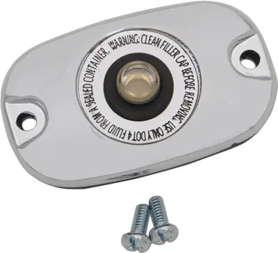 Coperchio cromato pompa freno posteriore per Softa Drag Specialties