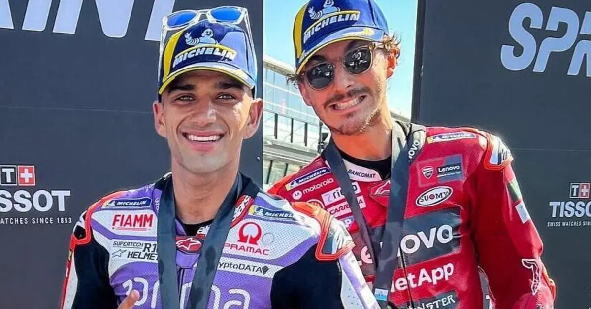 MotoGP 2023. GP dell'India. Pecco Bagnaia e la rivalit&agrave; con Jorge Martin: "In Moto3 dormivamo nella stessa stanza"