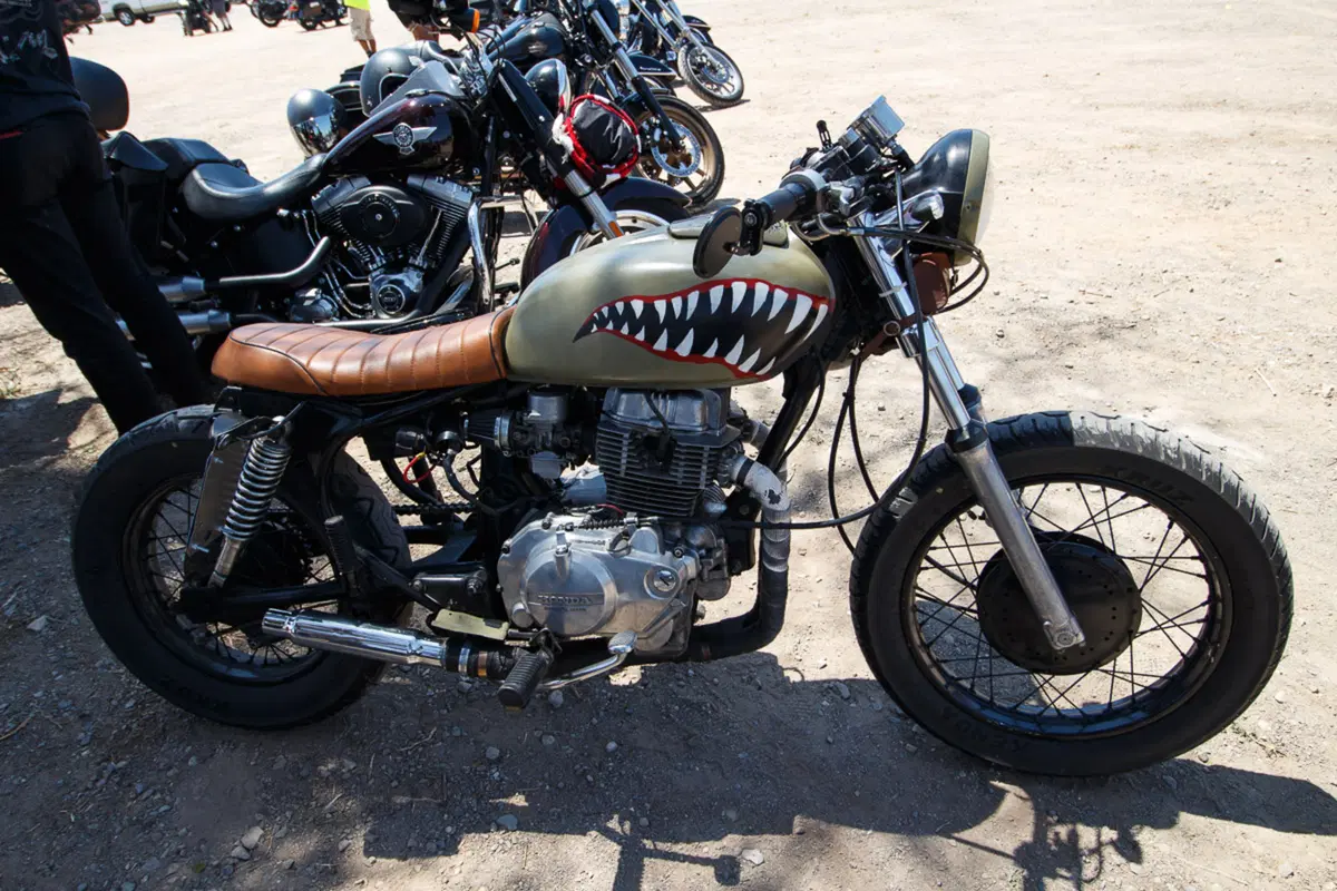 Ride in the USA. Born Free Rally
